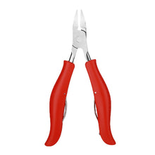Load image into Gallery viewer, Nail Groove Pliers Nail Clippers Set Toe Nail Cuticle Nipper Pedicure Double Spring Ingrown Nail Bent Nose Plier
