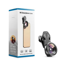 Load image into Gallery viewer, APEXEL HD 5 in 1 Camera Phone Lens 4K Wide Macro Lens Portrait Super Fisheye Lens CPL Filter for iPhone Samsung all cellphone

