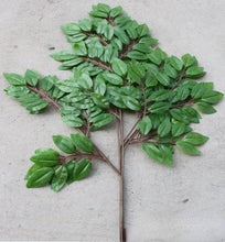 Load image into Gallery viewer, 5PCs Simulation Plant Fake Leaves Red Branch Rod Tofu Pudding Leaves DIY Background Wall Decoration
