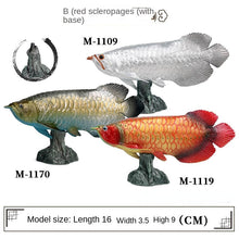 Load image into Gallery viewer, Marine Animal Model Arowana Ocean Freshwater Fish Children's Simulation Educational Teaching Toys
