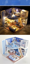 Load image into Gallery viewer, Hand-Assembled DIY House Model Creative Gift Toys
