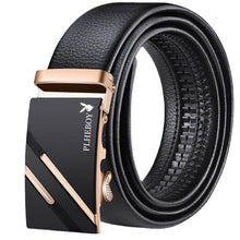 Load image into Gallery viewer, Men's Belt Automatic Buckle Belt Male Live Streaming on Kwai Supply Young and Middle-Aged Pant Belt
