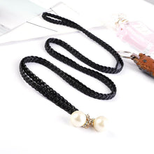 Load image into Gallery viewer, Ladies Boutique Dress Waist Belt Beads Decorative Long Waist Chain Accessories
