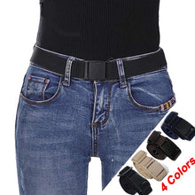 Load image into Gallery viewer, Adjustable Women's Invisible Belt Elastic Adjustable No Show Web Waist Belts
