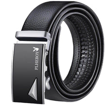 Load image into Gallery viewer, Men's Belt Automatic Buckle Belt Male Live Streaming on Kwai Supply Young and Middle-Aged Pant Belt
