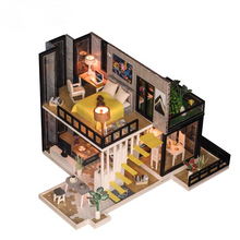 Load image into Gallery viewer, Dollhouse Miniature with Furniture with Light and Musical Core
