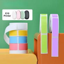 Load image into Gallery viewer, Label Paper Waterproof Anti-Oil Printing Label Price Label Pure Color Scratch-Resistant Label Sticker Paper Only for E10
