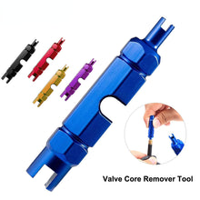 Load image into Gallery viewer, 1Pcs Valve Core Remover Tool Presta Schrader Tire Valve Repair Tool for Bicycle, Cars, SUV, Bike, Motorcycles Tyre
