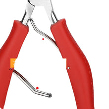 Load image into Gallery viewer, Stainless Steel Bent Nose Pliers Nail Clippers Nail Groove Pliers Inflammation Tool Set Scissors Nail Trimmers
