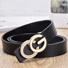 Load image into Gallery viewer, Ladies Belt Pure Fashion Simple Style Leather Women Casual Pants Belt
