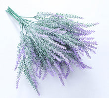Load image into Gallery viewer, 5pcs Artificial Flowers Simulation Lavender Simulated Plants Flocking Wheat Bouquet Kitchen Unit Ornamental Flower
