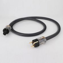 Load image into Gallery viewer, Hi-End 4Square hifi audio EU/US Power Cord Pure Copper Power Cable
