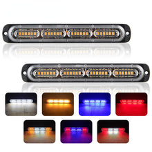 Load image into Gallery viewer, 24 LED Car Strobe Warning Light Grill Flashing Breakdown Emergency Light Car Truck Trailer Beacon Lamp LED Side Light For Cars
