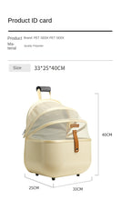 Load image into Gallery viewer, Summer Outdoor Cat Bag Portable Space Capsule School Bag Pet Backpack
