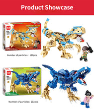 Load image into Gallery viewer, Building Blocks Tyrannosaurus Dinosaur World Series 4-in-1 Doll Toy Children's Educational Toys
