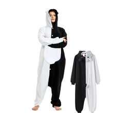 Load image into Gallery viewer, Extra large XXL180-200cm Double Color Bear Animal Onesie Men Cosplay Costume  Pajamas Women Raccoon
