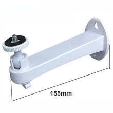 Load image into Gallery viewer, Outdoor Hoisting Surveillance Camera Bracket Length 155mm Aluminum Alloy Universal Wall Mounting Support with 1/4 Screw Head
