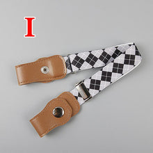 Load image into Gallery viewer, Children Kids Anti Deduction Belts Jeans Waistband Stretch Waist Belt Buckle Free Elastic
