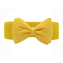 Load image into Gallery viewer, Fashion Women's  Bowknot Waistband Elastic Buckle  Waist Belt Dress Band
