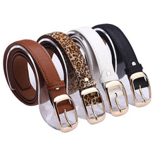 Load image into Gallery viewer, Fashion Women Faux Leather Alloy Pin Buckle Waist Strap Belt Slim Waistband 2019
