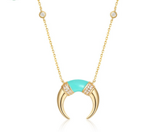 Load image into Gallery viewer, Women's Necklace 925 Silver Plating 9K Gold Vintage Choker  Gift for Girls
