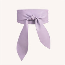 Load image into Gallery viewer, Wrap Around Tie Corset Women's  Dress Belt Lady Waist Wide Leather Soft PU
