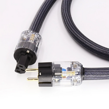 Load image into Gallery viewer, Hi-End 4Square hifi audio EU/US Power Cord Pure Copper Power Cable
