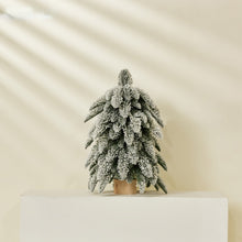 Load image into Gallery viewer, 45cm Christmas Tree Artificial Flocking Fog Table Decorative Ornaments
