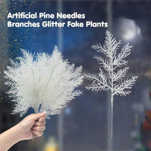 Load image into Gallery viewer, Artificial Pine Branches, 40 Pieces Christmas Faux Cedar Branches
