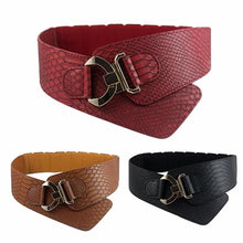 Load image into Gallery viewer, Atmospheric Ultra Wide Girdle Women Elastic Belt Elegant Ladies 1Pc Dress Decor Waistband
