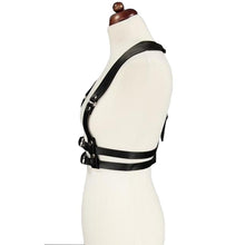 Load image into Gallery viewer, Fashion Punk Leather Harness Belt Strap Girdle Sexy Women Handmade Belt Decorative Shirt Dress Vest Harness Belt

