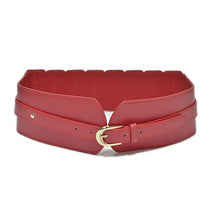 Load image into Gallery viewer, Women's Casual Simple Wide Belt Pin Buckle Belt Elastic Belt
