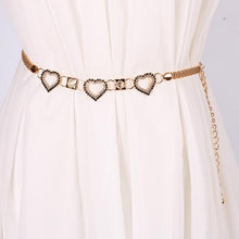 Load image into Gallery viewer, The New 2016  Women's Diamond Belt Women's Fashion Joker Set Auger  Love Belt
