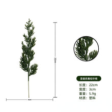 Load image into Gallery viewer, 24PCs Christmas Tree Artificial Flower Arrangement Accessory DIY Crafts Indoor Holiday Decorations
