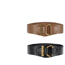 Load image into Gallery viewer, Popular Retro Style Belt Women's Elastic Belt Match with Coat down Belt
