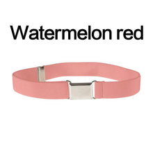 Load image into Gallery viewer, 1PC Accessory Waistband Alloy Buckle Adjustable Canvas Belt Elastic Clothing Casual Outdoors
