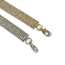 Load image into Gallery viewer, Belts For Women Chain Stretchy Strap Metal Designer Belts Luxury Diamond Waistband Femme
