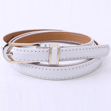 Load image into Gallery viewer, New Fashion Women's Vintage Accessories Casual Thin Leisure Leather Belt
