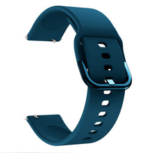 Load image into Gallery viewer, silicone Original  watchband For Samsung Galaxy watch active1 active 2 40mm 44mm  / 3 41mm smart watchstrap Replacement bracelet
