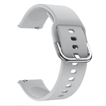 Load image into Gallery viewer, silicone Original  watchband For Samsung Galaxy watch active1 active 2 40mm 44mm  / 3 41mm smart watchstrap Replacement bracelet
