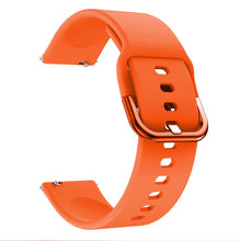 Load image into Gallery viewer, silicone Original  watchband For Samsung Galaxy watch active1 active 2 40mm 44mm  / 3 41mm smart watchstrap Replacement bracelet

