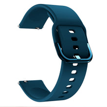 Load image into Gallery viewer, silicone Original  watchband For Samsung Galaxy watch active1 active 2 40mm 44mm  / 3 41mm smart watchstrap Replacement bracelet

