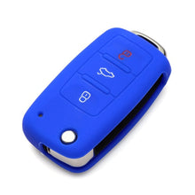 Load image into Gallery viewer, silicone car key cover case for polo passat b5 golf4 5 6 jetta tiguan Golf CrossFox Plus Eos Scirocco Beetle
