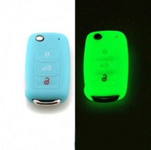 Load image into Gallery viewer, silicone car key cover case for polo passat b5 golf4 5 6 jetta tiguan Golf CrossFox Plus Eos Scirocco Beetle
