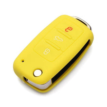 Load image into Gallery viewer, silicone car key cover case for polo passat b5 golf4 5 6 jetta tiguan Golf CrossFox Plus Eos Scirocco Beetle
