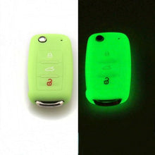 Load image into Gallery viewer, silicone car key cover case for polo passat b5 golf4 5 6 jetta tiguan Golf CrossFox Plus Eos Scirocco Beetle
