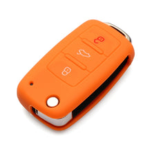 Load image into Gallery viewer, silicone car key cover case for polo passat b5 golf4 5 6 jetta tiguan Golf CrossFox Plus Eos Scirocco Beetle
