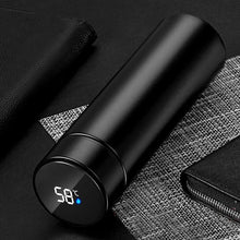 Load image into Gallery viewer, smart digital water bottle keeps cold and heat thermal bottle Stainless Steel Thermos for baby children kids terms
