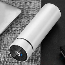 Load image into Gallery viewer, smart digital water bottle keeps cold and heat thermal bottle Stainless Steel Thermos for baby children kids terms
