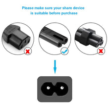 Load image into Gallery viewer, 1.2m 1.5m Extension Cord Cable C7 Power Cable Figure 8 Power Cord For Samsung LG Sony TV Samsung Monitor Power Supply PS2
